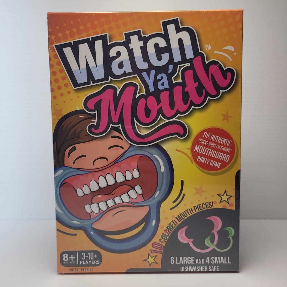 Watch Ya' Mouth - Board Game Age 8+ Brand New‎ & Sealed Funny NIB